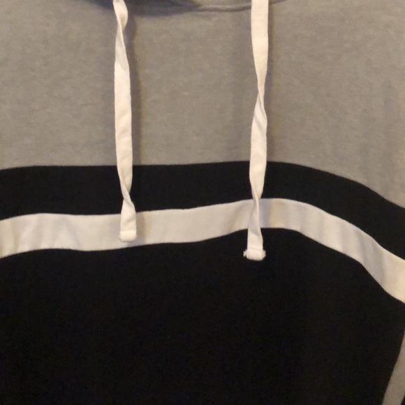 Flirtitude Striped Cropped Hoodie - Picture 2 of 6